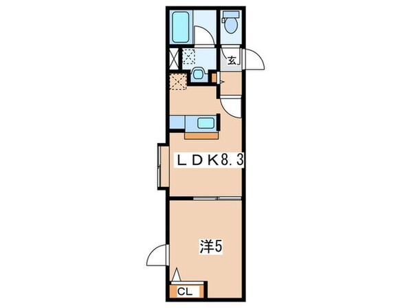 エクセル北４条の物件間取画像